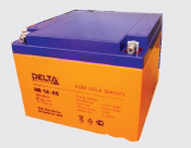 Delta_HR12-26, Свинцово-кислотные аккумуляторы